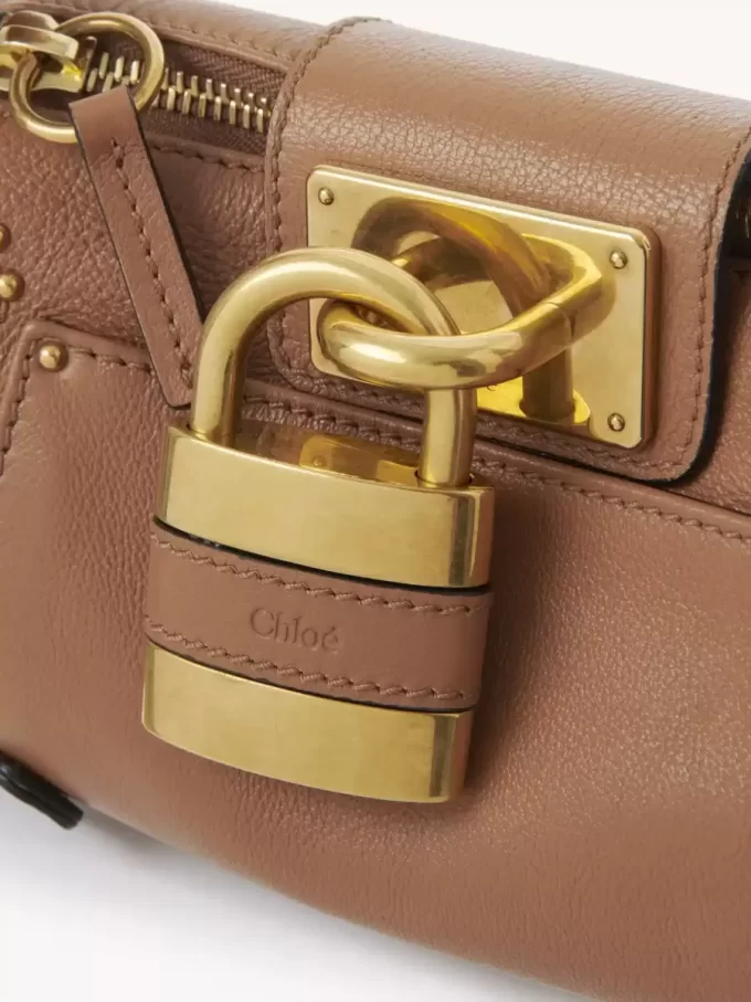 Kleine Paddington-Kettentasche aus genarbtem Leder