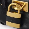 Kleine Paddington-Kettentasche aus genarbtem Leder