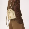 Kleiner Armband-Rucksack aus genarbtem Leder Kleiner Armband-Rucksack aus genarbtem Leder