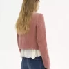 Kurze, kastige Jacke aus Samt Kurze, kastige Jacke aus Samt