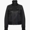 Kurzer Blouson aus Leder Kurzer Blouson aus Leder
