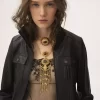 Kurzer Blouson aus Leder Kurzer Blouson aus Leder