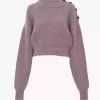 Kurzer Rollkragenpullover aus Merinowolle Kurzer Rollkragenpullover aus Merinowolle