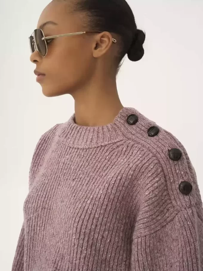 Kurzer Rollkragenpullover aus Merinowolle Kurzer Rollkragenpullover aus Merinowolle