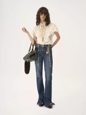 Gerade geschnittene Jeans aus Denim