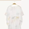 Kurzärmeliges Strandkleid Kurzärmeliges Strandkleid