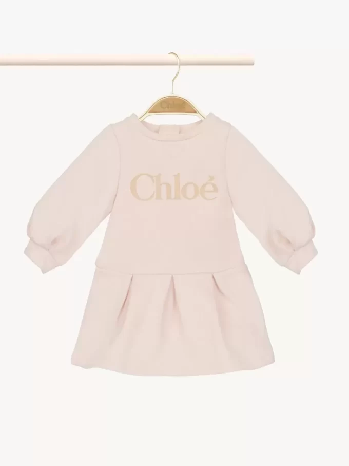 Langärmliges Logokleid für Kinder Langärmliges Logokleid für Kinder