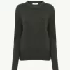 Logo-Pullover aus Merinowolle-Strick Logo-Pullover aus Merinowolle-Strick