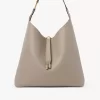 Marcie Hobo-Tasche aus genarbtem Leder