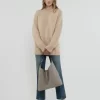 Marcie Hobo-Tasche aus genarbtem Leder