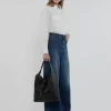Marcie Hobo-Tasche aus genarbtem Leder Marcie Hobo-Tasche aus genarbtem Leder