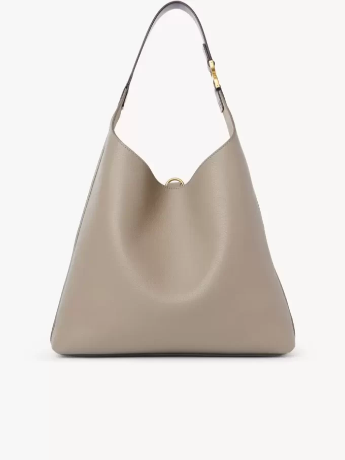 Marcie Hobo-Tasche aus genarbtem Leder