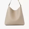 Marcie Hobo-Tasche aus genarbtem Leder Marcie Hobo-Tasche aus genarbtem Leder