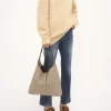 Marcie Hobo-Tasche aus genarbtem Leder