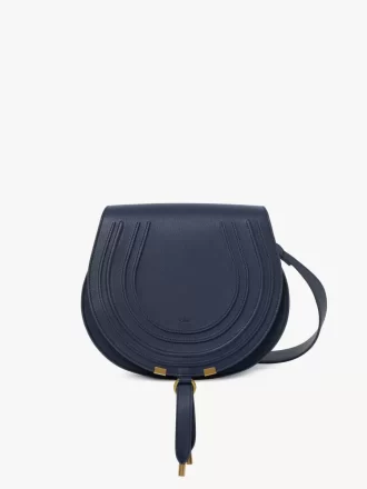 Marcie Satteltasche aus genarbtem Leder