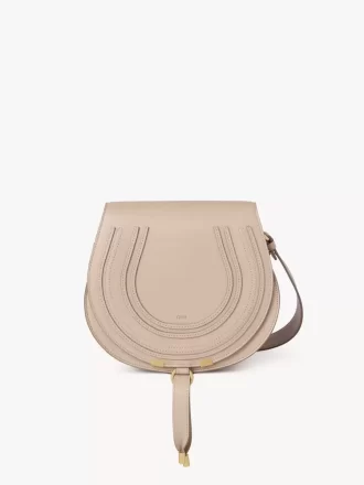 Marcie Satteltasche aus genarbtem Leder