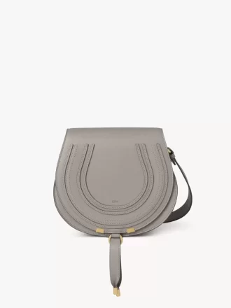 Marcie Satteltasche aus genarbtem Leder