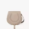 Marcie Satteltasche aus genarbtem Leder Marcie Satteltasche aus genarbtem Leder