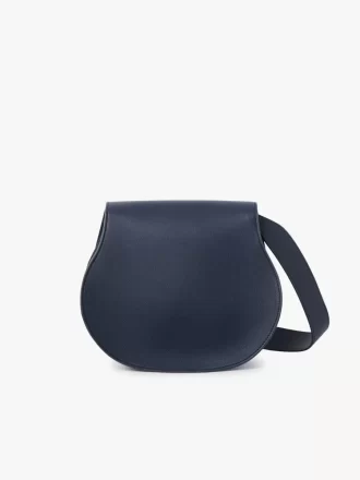 Marcie Satteltasche aus genarbtem Leder