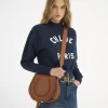 Marcie Satteltasche aus genarbtem Leder Marcie Satteltasche aus genarbtem Leder