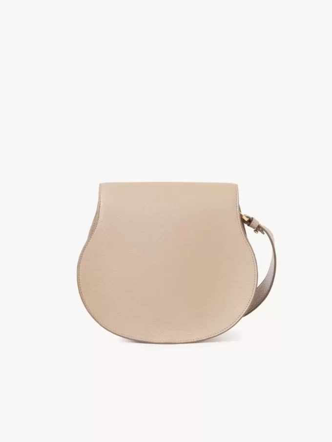 Marcie Satteltasche aus genarbtem Leder Marcie Satteltasche aus genarbtem Leder