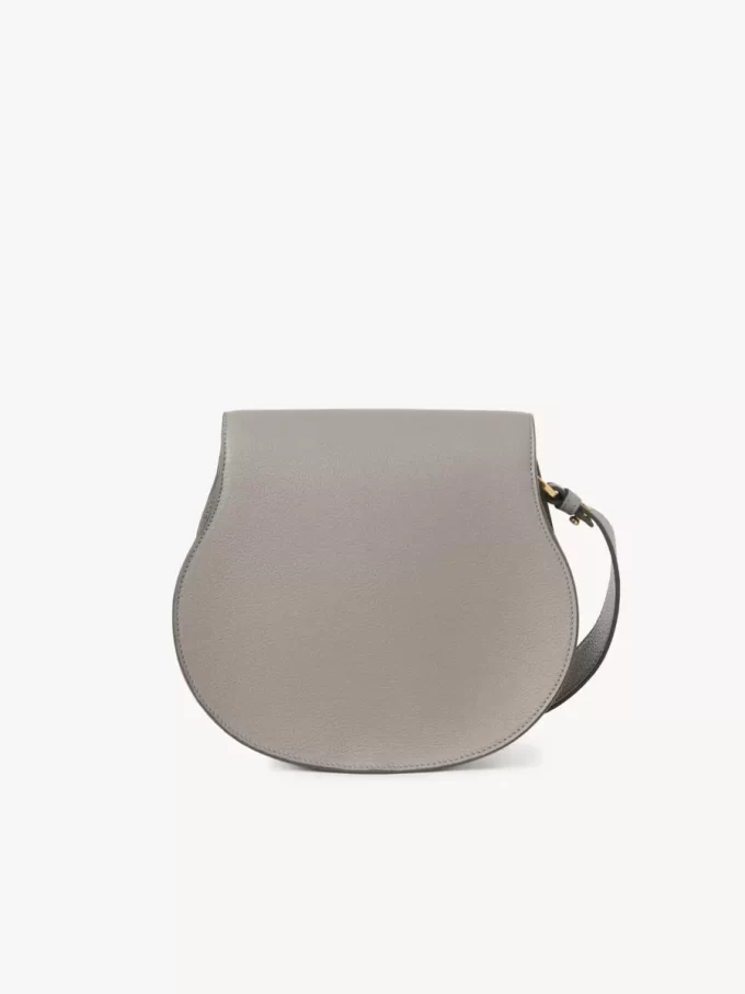 Marcie Satteltasche aus genarbtem Leder Marcie Satteltasche aus genarbtem Leder