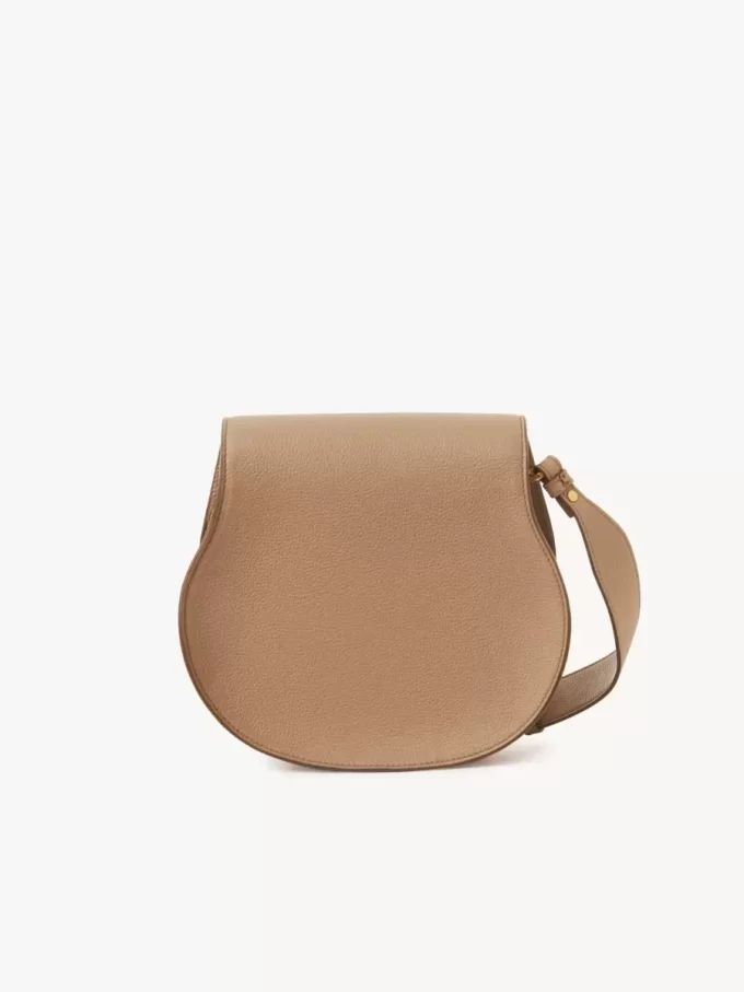 Marcie Satteltasche aus genarbtem Leder Marcie Satteltasche aus genarbtem Leder