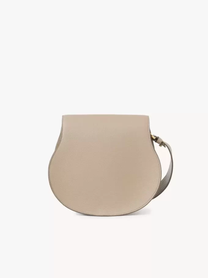 Marcie Satteltasche aus genarbtem Leder Marcie Satteltasche aus genarbtem Leder