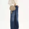 Marcie Satteltasche aus genarbtem Leder Marcie Satteltasche aus genarbtem Leder