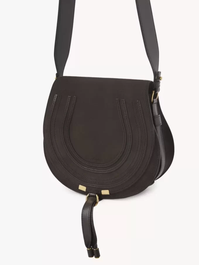 Marcie Satteltasche aus Wildleder Marcie Satteltasche aus Wildleder