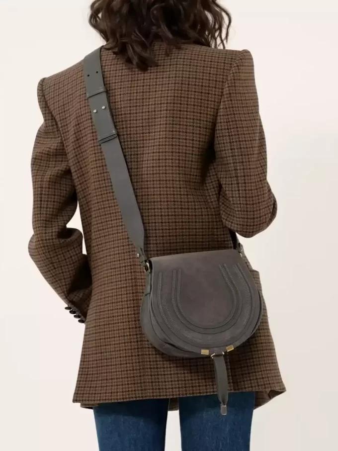 Marcie Satteltasche aus Wildleder Marcie Satteltasche aus Wildleder