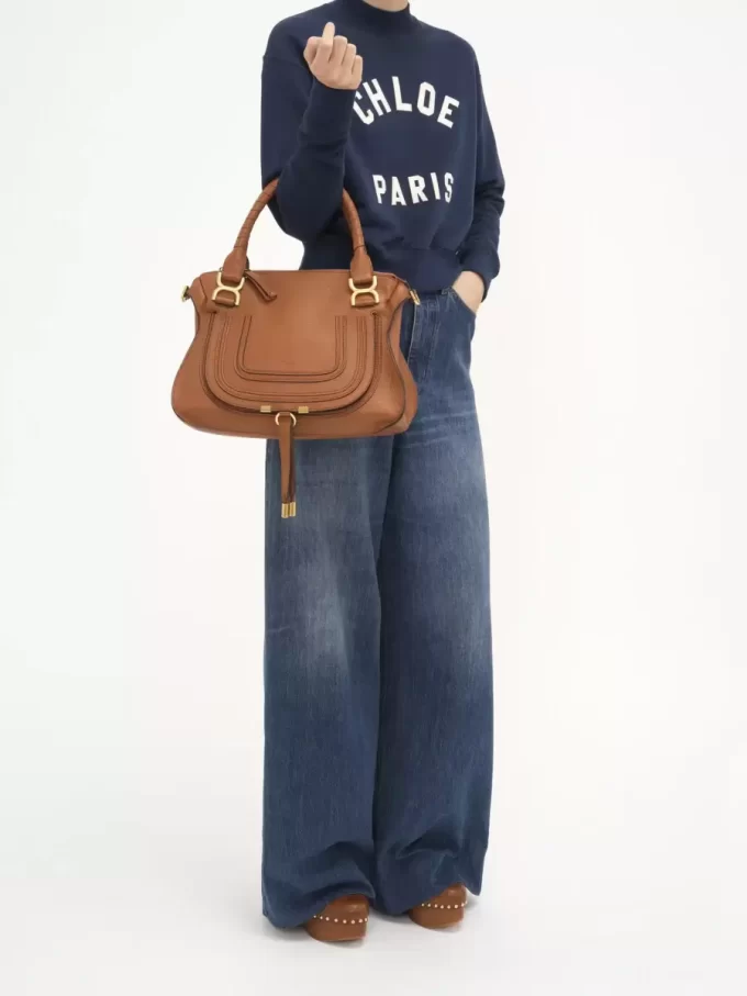 Marcie Tasche aus genarbtem Leder Marcie Tasche aus genarbtem Leder