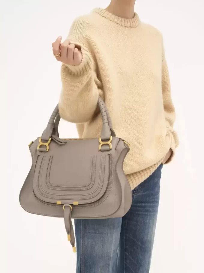 Marcie Tasche aus genarbtem Leder Marcie Tasche aus genarbtem Leder