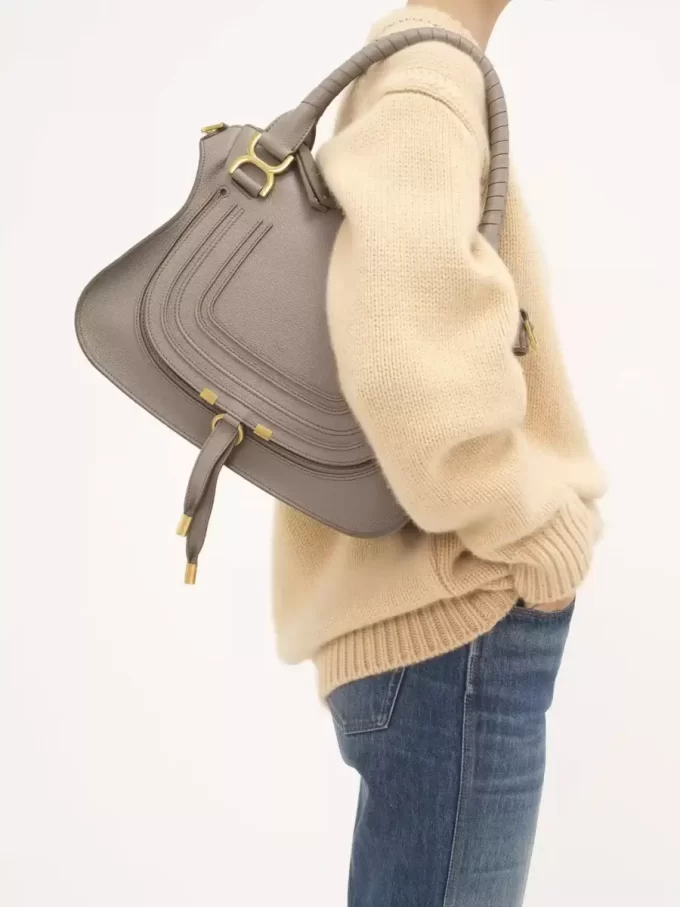 Marcie Tasche aus genarbtem Leder Marcie Tasche aus genarbtem Leder