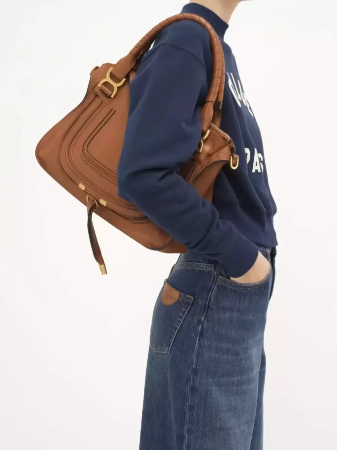 Marcie Tasche aus genarbtem Leder Marcie Tasche aus genarbtem Leder