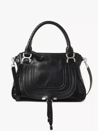 Marcie Tasche aus glänzendem Leder
