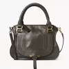 Marcie Tasche aus glänzendem Leder Marcie Tasche aus glänzendem Leder