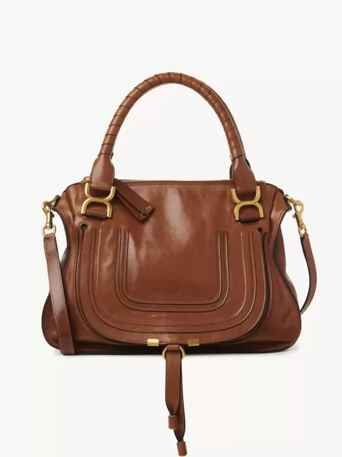 Marcie Tasche aus glänzendem Leder Marcie Tasche aus glänzendem Leder