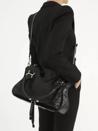Marcie Tasche aus glänzendem Leder