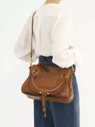 Marcie Tasche aus glänzendem Leder
