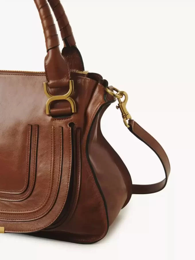 Marcie Tasche aus glänzendem Leder Marcie Tasche aus glänzendem Leder