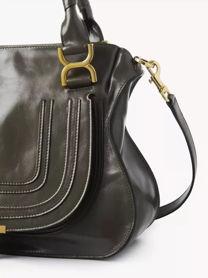 Marcie Tasche aus glänzendem Leder Marcie Tasche aus glänzendem Leder