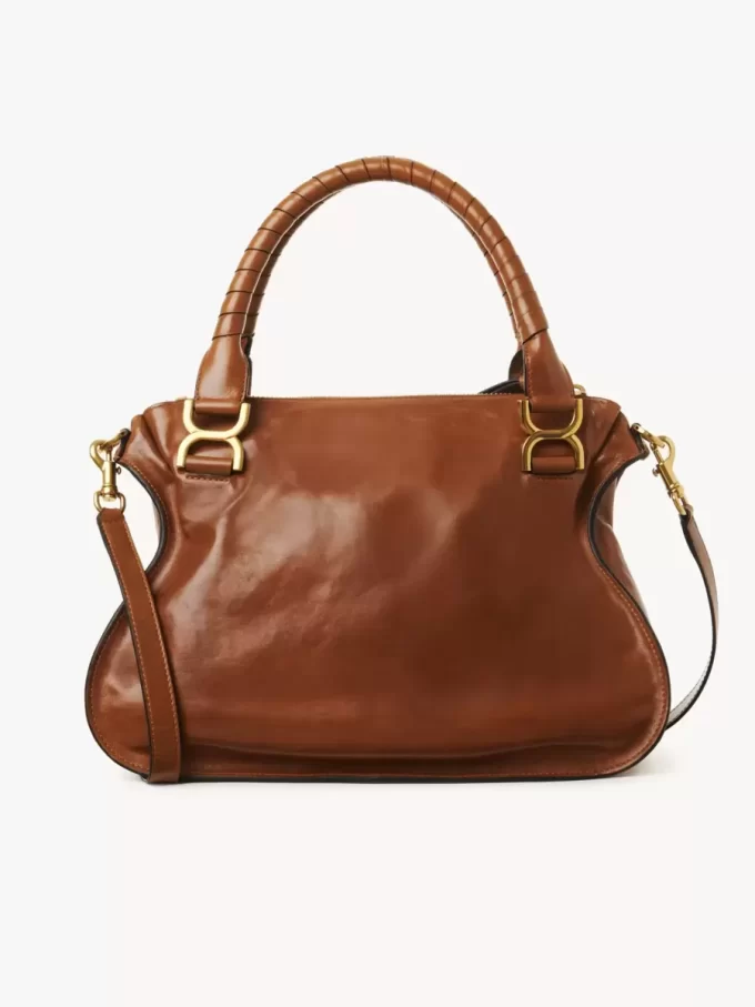 Marcie Tasche aus glänzendem Leder Marcie Tasche aus glänzendem Leder