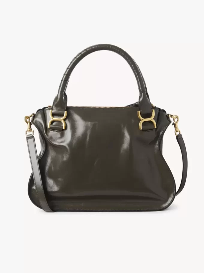 Marcie Tasche aus glänzendem Leder Marcie Tasche aus glänzendem Leder