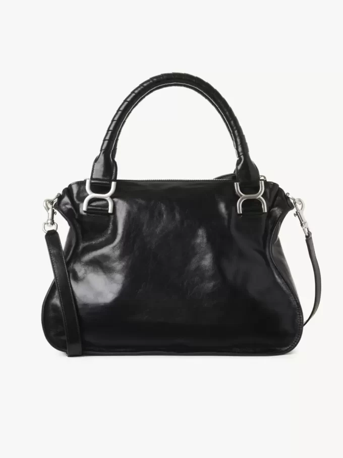 Marcie Tasche aus glänzendem Leder Marcie Tasche aus glänzendem Leder