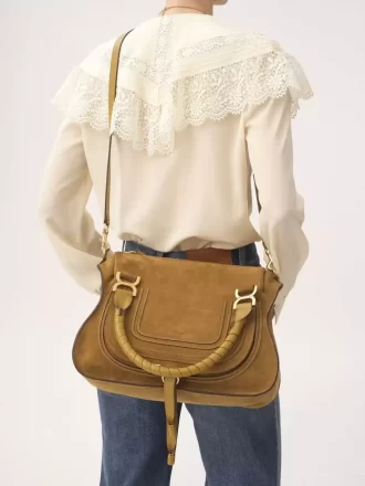 Marcie Tasche aus Wildleder