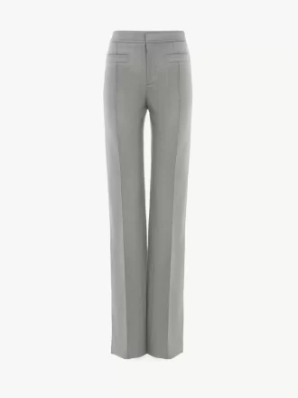 Maßgeschneiderte Hose aus Chiné-Wolle