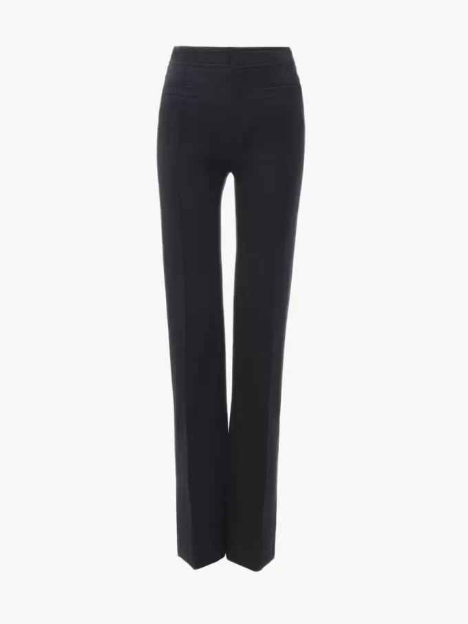 Maßgeschneiderte Hose aus Wollgabardine Maßgeschneiderte Hose aus Wollgabardine