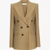 Maßgeschneiderte Jacke aus Wolle Grain de Poudre Maßgeschneiderte Jacke aus Wolle Grain de Poudre