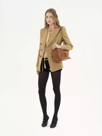 Maßgeschneiderte Jacke aus Wolle Grain de Poudre
